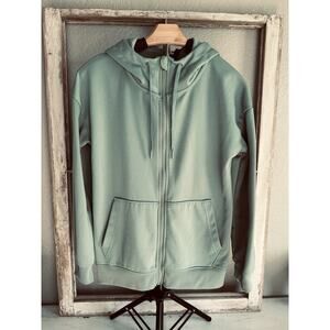 Performance Full Zip Hoodie Mondetta Ladies' Size XS Sage Green
